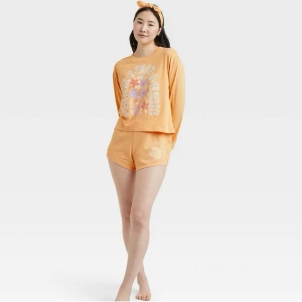 Women's Yellow Pajama Set